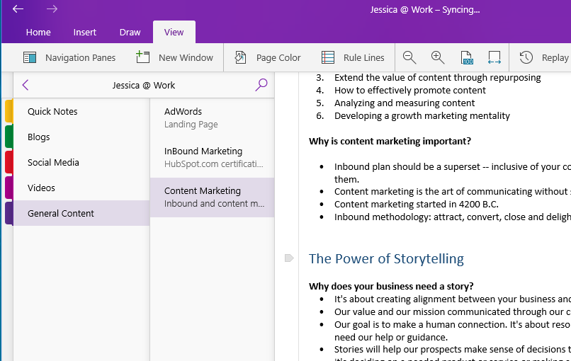 How To Use Microsoft OneNote For Project Management